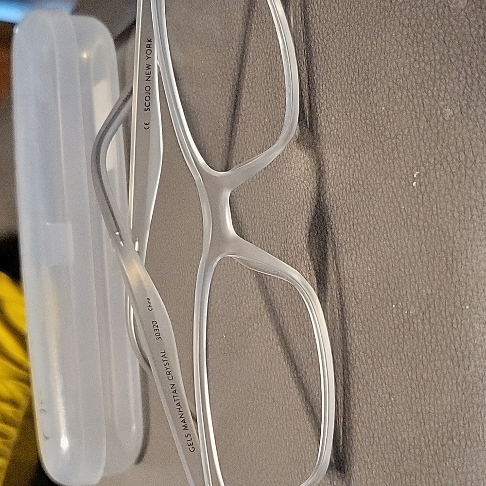 Gel reading glasses